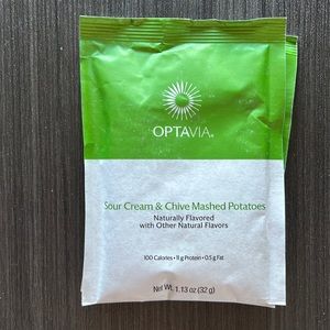 Optavia sour cream, and chive mashed potatoes